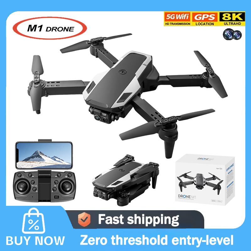 Drone Avion Rc - Składany dron M1 Mini RC Quadcopter