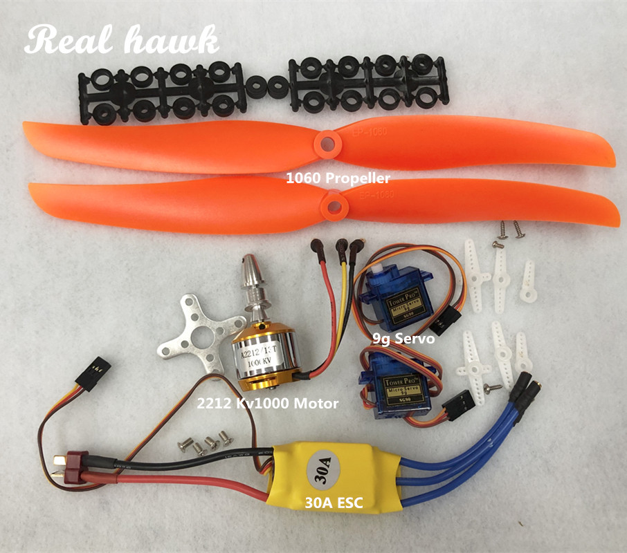 Plane Drone Rc - 2212 A2212 1000KV Bezszczotkowy silnik 30A