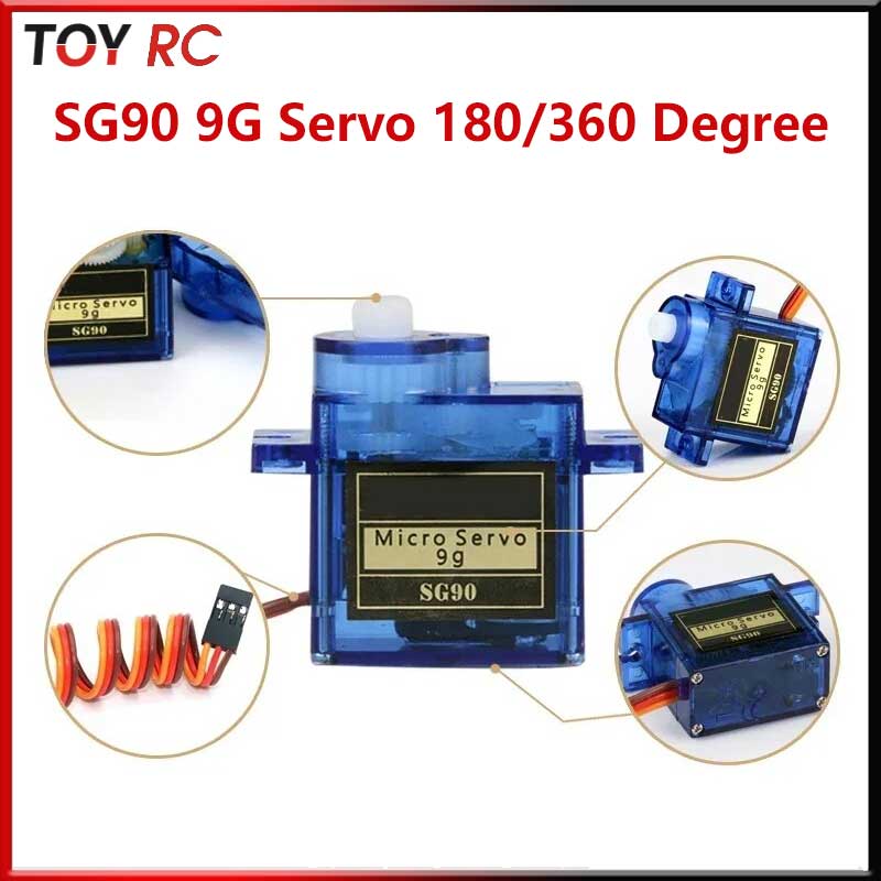 Plane Drone Rc - Sg90 Micro Servo 9g 180 360