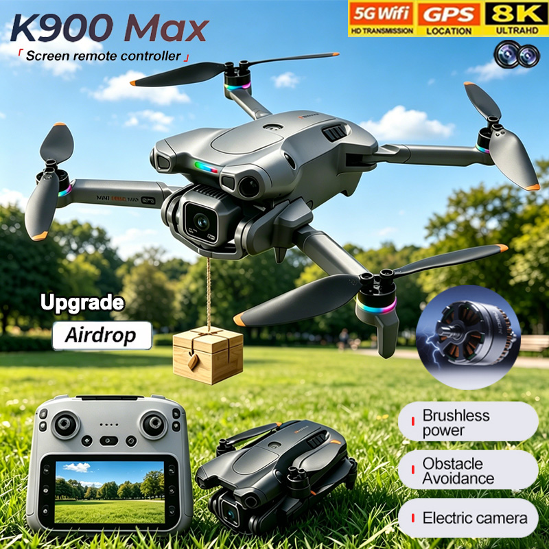 Drone Avion Rc - Dron K900 Max FVP 360 °
