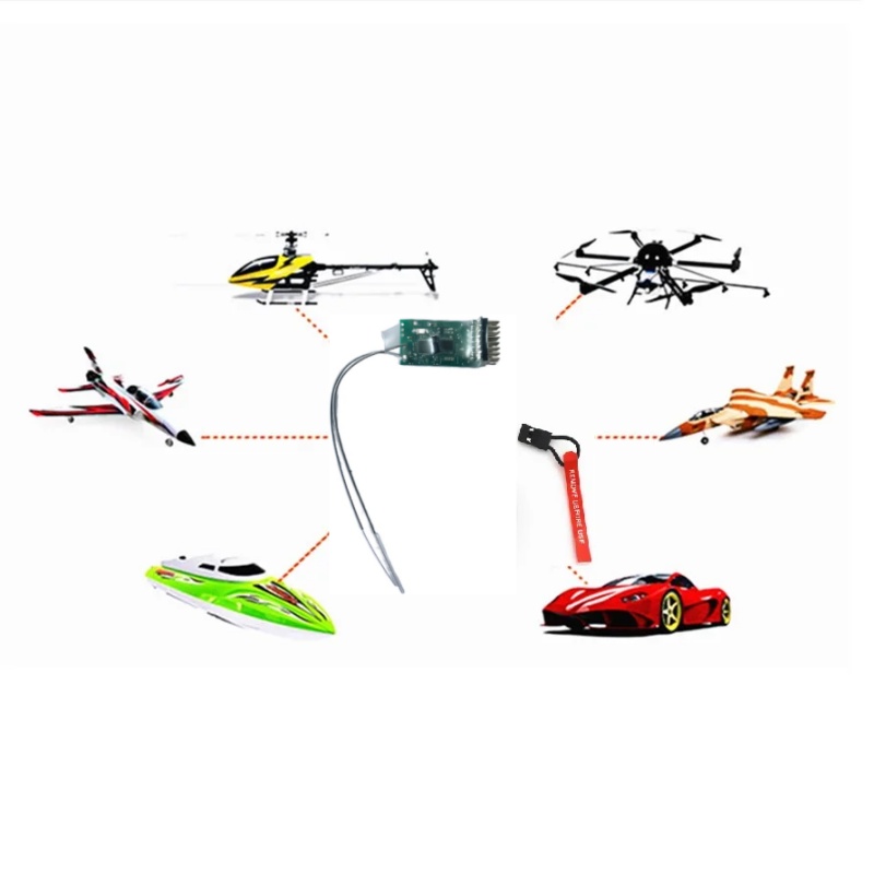 Plane Drone Rc - Odbiornik RC S603 DSMX DSM2 6-kanałowy