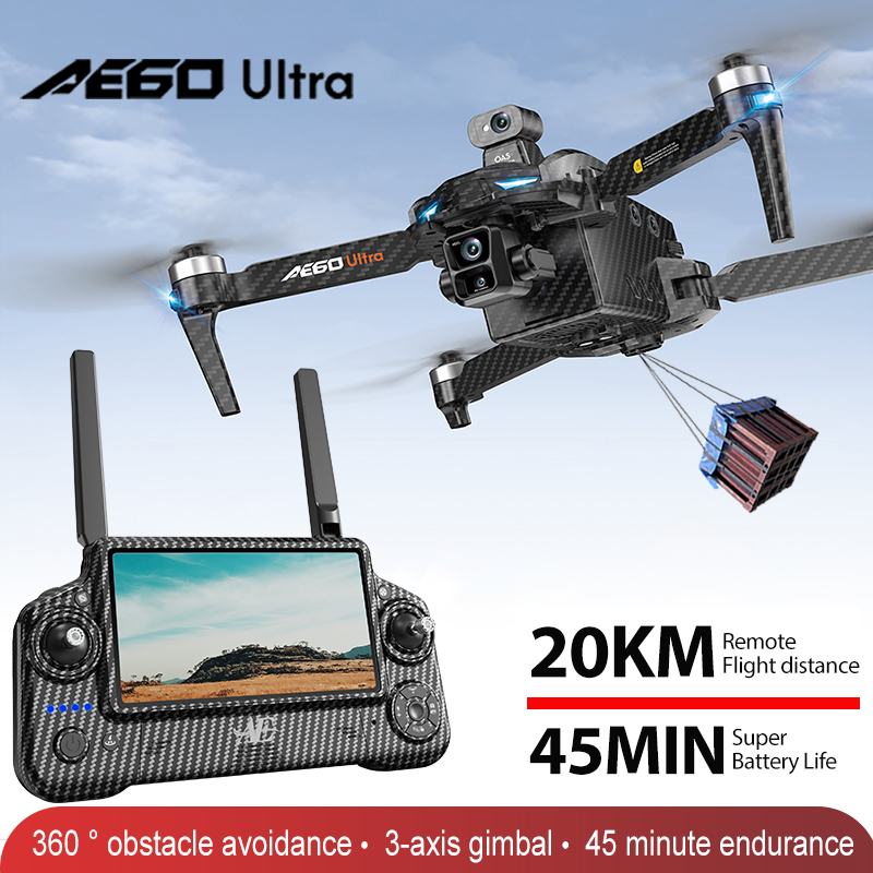 Drone Rc Cable - Profesjonalny dron AE60 GPS z kamerą