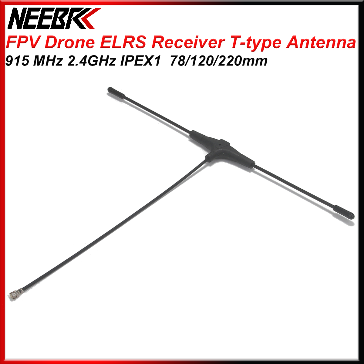 Crossfire Receiver Rx - Antena FPV Drone 915MHz 2.4GHz typu