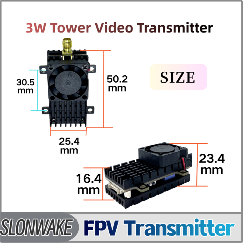Drone Rc Control - Moduł transmisji wideo FPV SLONWAKE 5.8G
