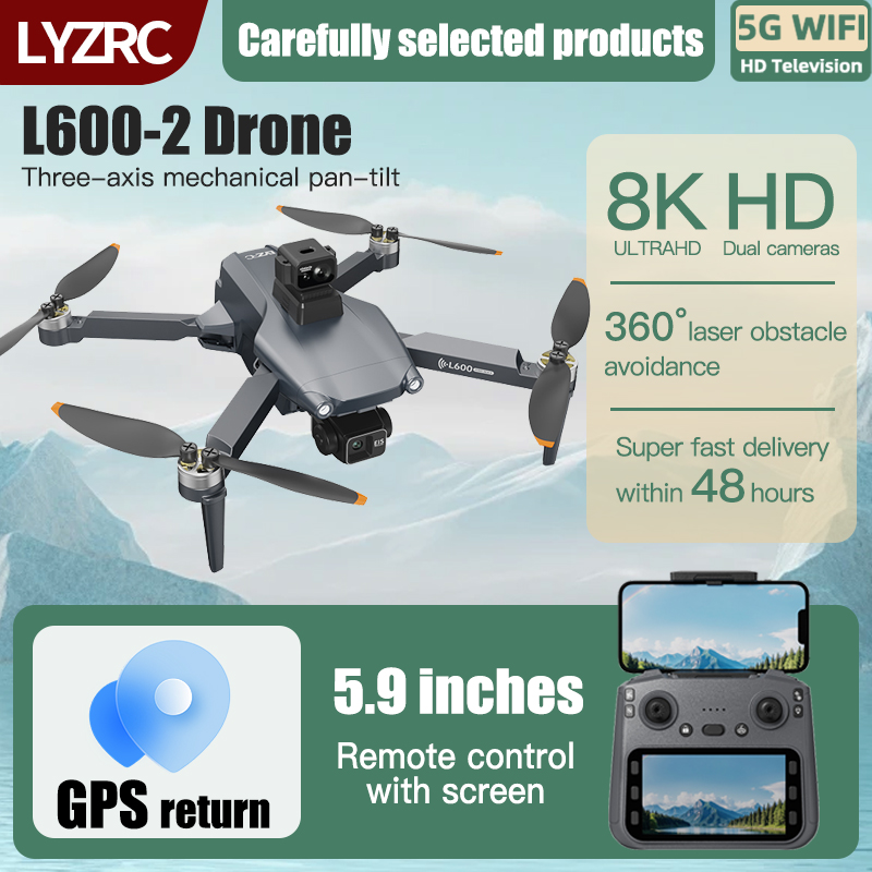 Lyzrc Drone - LYZRC L600-2 MAX Dron GPS z