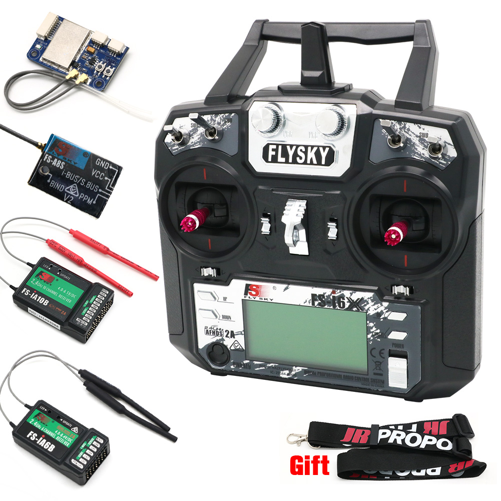 Plane Drone Rc - FLYSKY FS-i6X FS i6X 10-kanałowy nadajnik