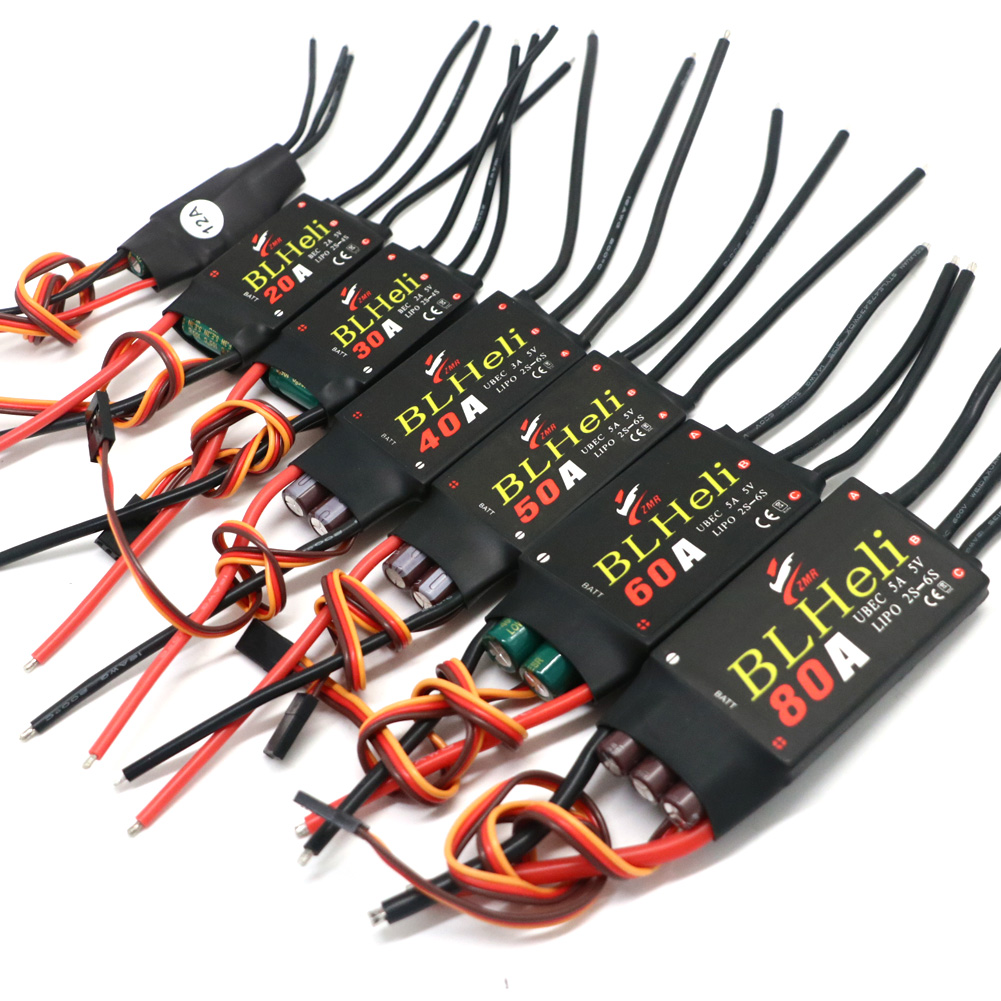 Drone Rc Control - BLHeli Bezszczotkowy ESC 80A 12A 20A