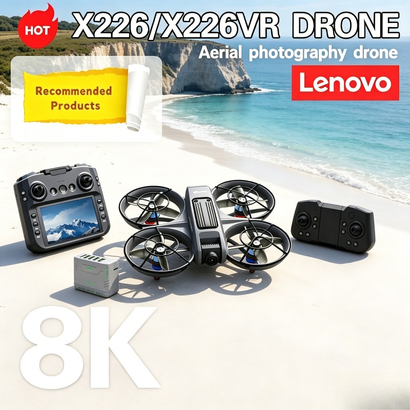 Drone Rc X226 - Dron Lenovo X226/X226VR 8K z ekranem,