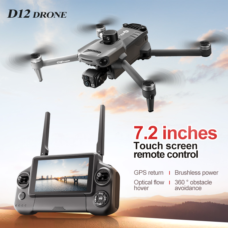 Profesjonalne drony GPS D12 z  – Drone Aircraft Jjrc recenzja i cena