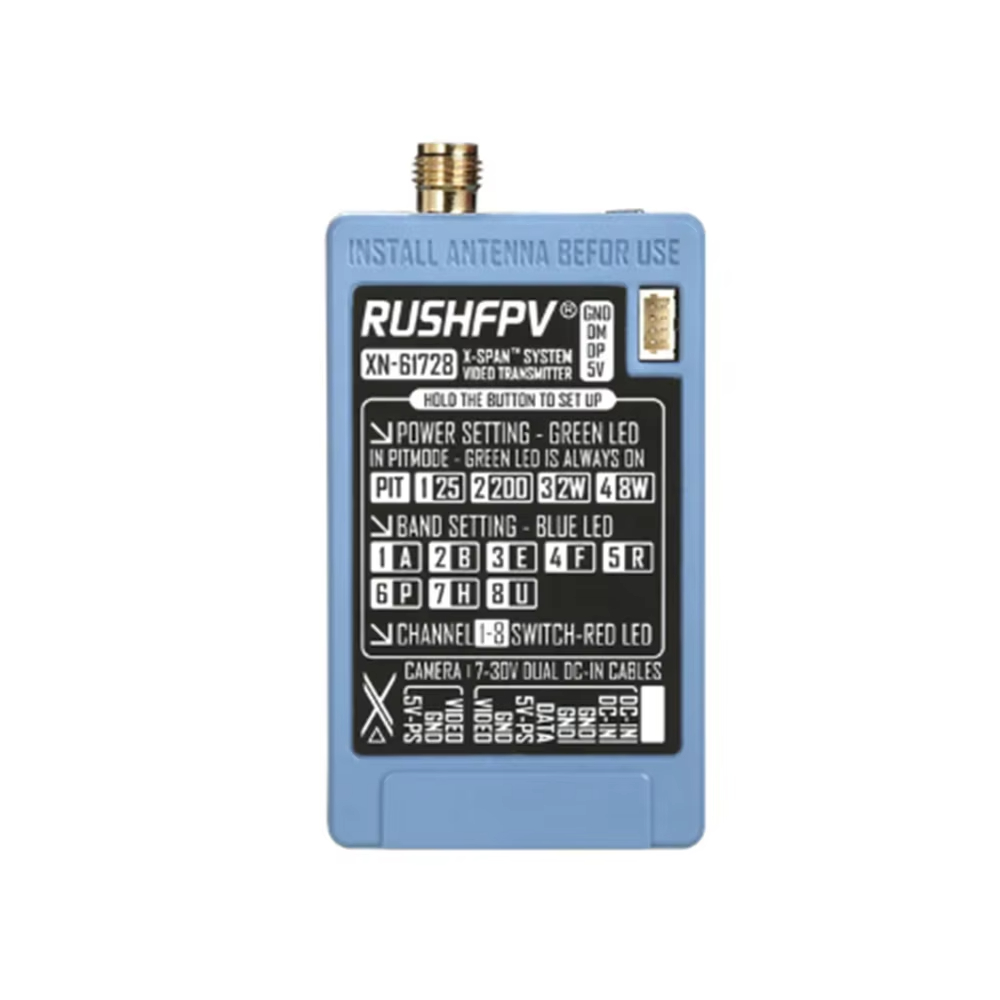 RUSHFPV 6.1‑7.2G 8W X61728 VTX – Drone Rc Control recenzja i cena