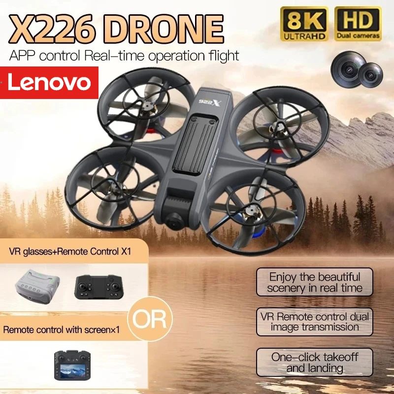 Dron Lenovo X226/X226VR 8K Pro – Drone Rc X226 recenzja i cena