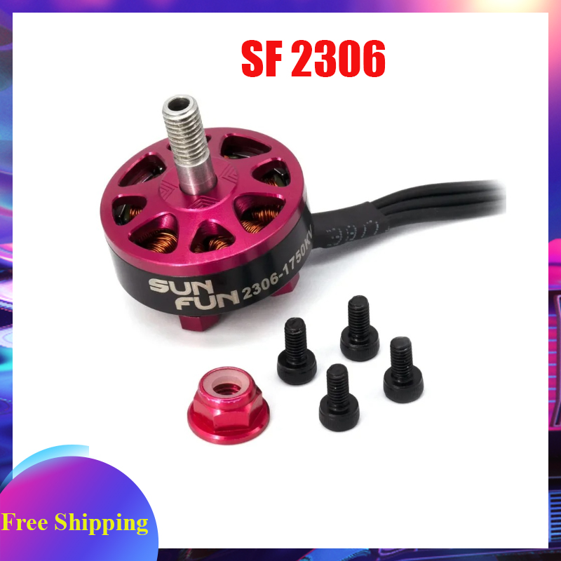 SUN FUN 2306 1750/2500KV 4-6S  – Drone Vs Rc Airplane recenzja i cena