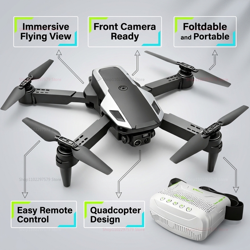 Składany dron M1 Mini RC Quadc – Drone Avion Rc recenzja i cena