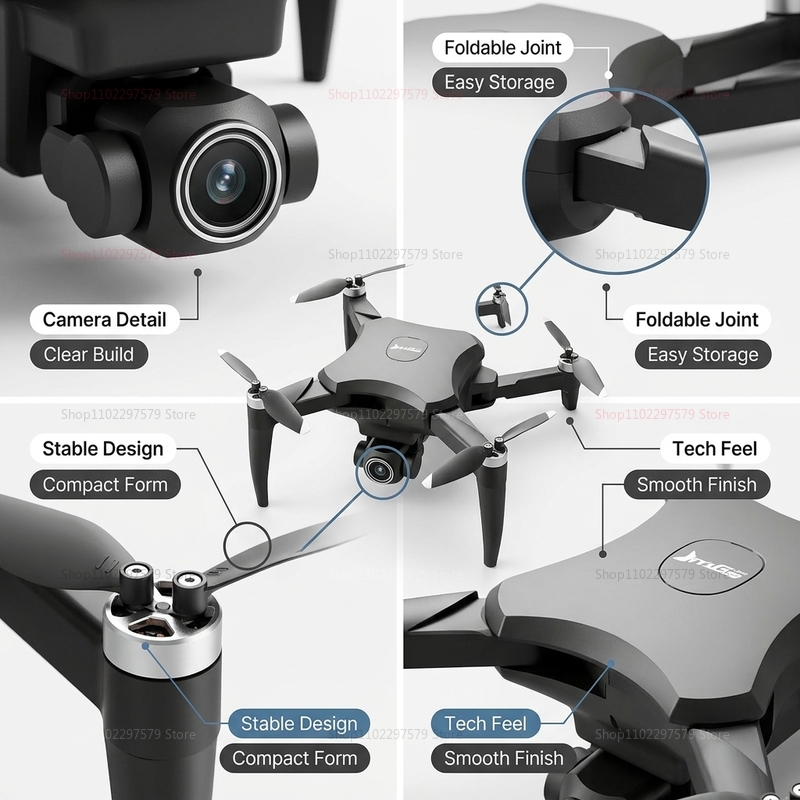 Mini Dron GPS Profesjonalny Ka – Drone Avion Rc recenzja i cena