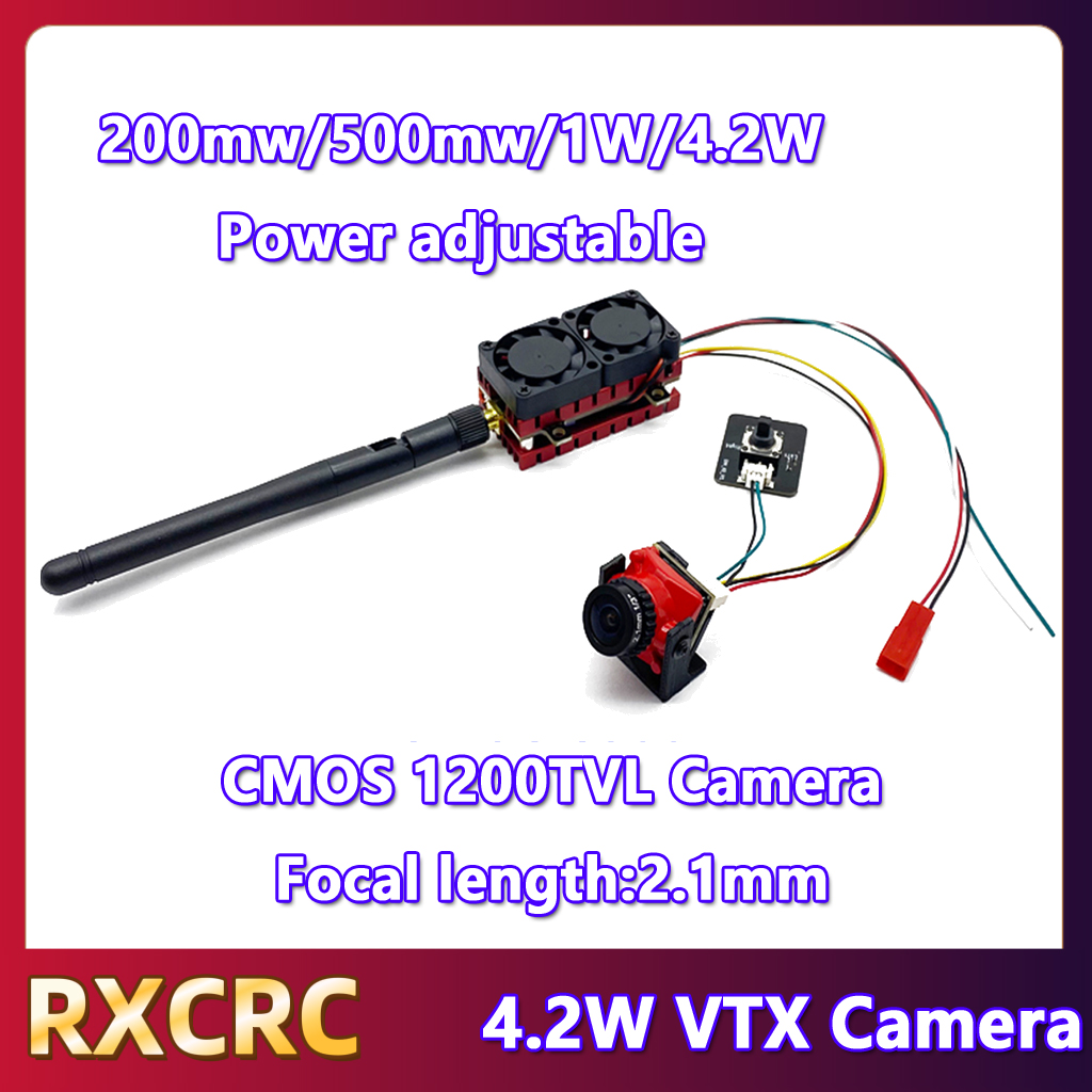 RXCRC 5.8G 48CH 4.2W Nadajnik  – Drone Rc Control recenzja i cena