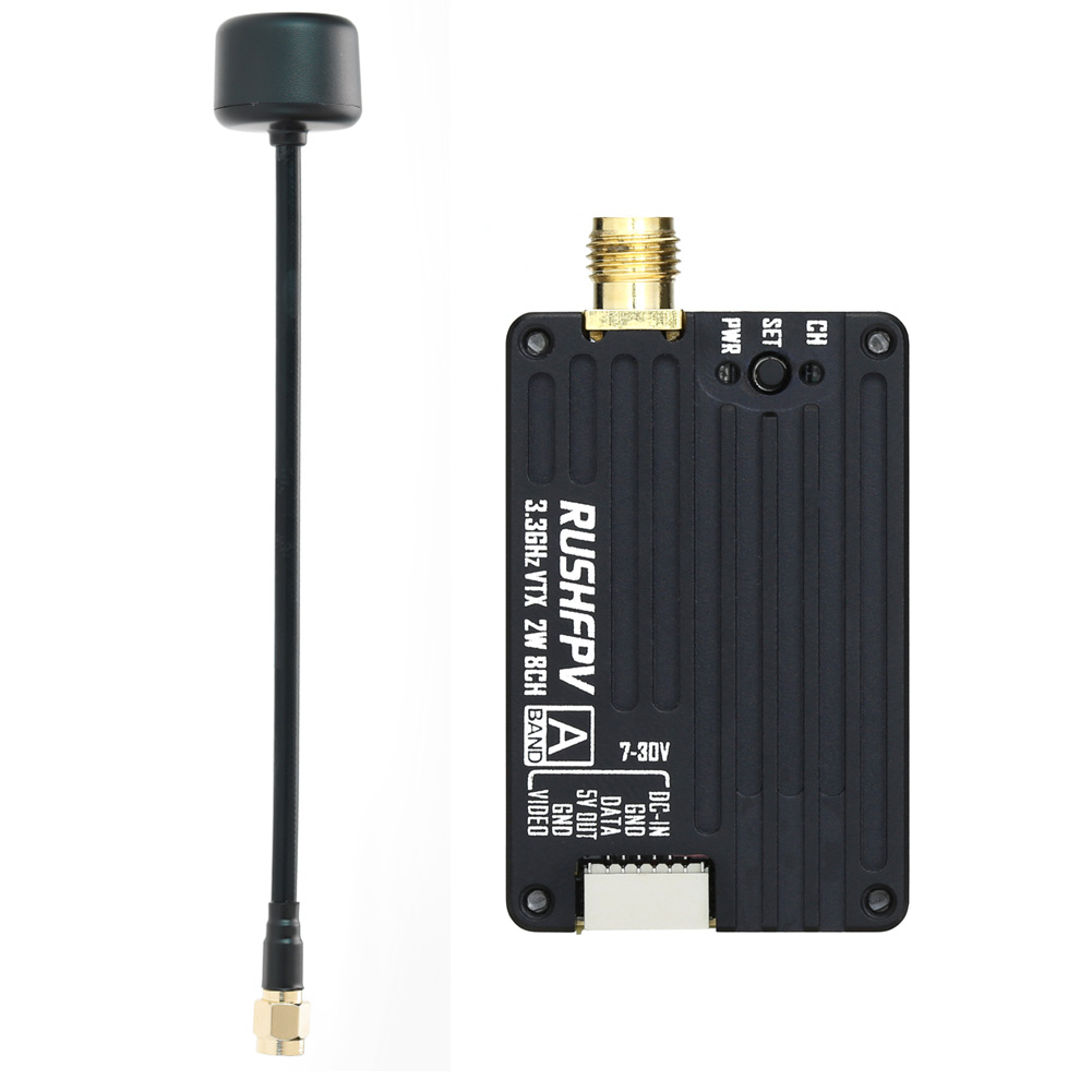 RUSHFPV 3.3G 2W VTX Nadajnik F – Drone Rc Control recenzja i cena