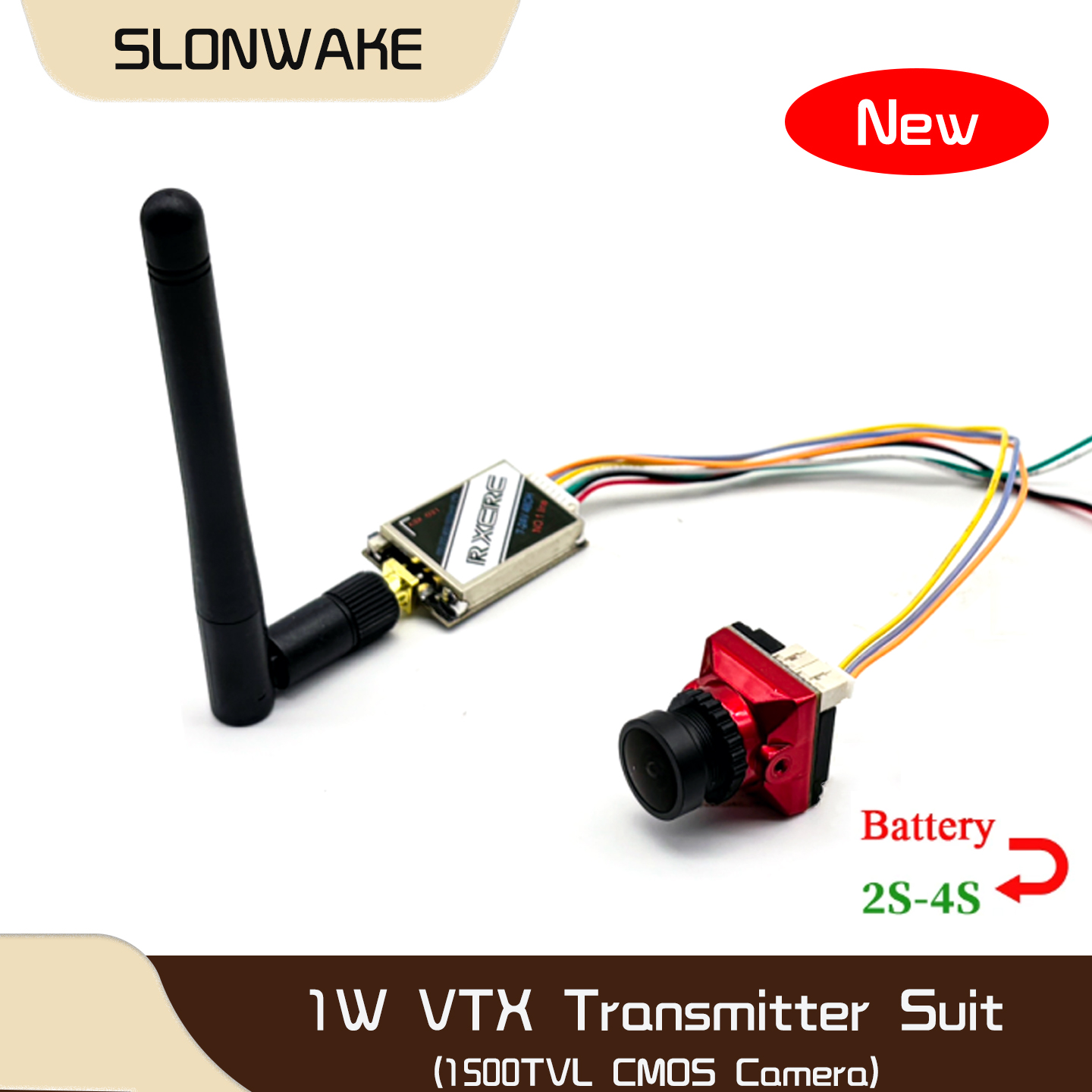SLONWAKE 5.8G 48CH 1W VTX 100/ – Drone Rc Control recenzja i cena