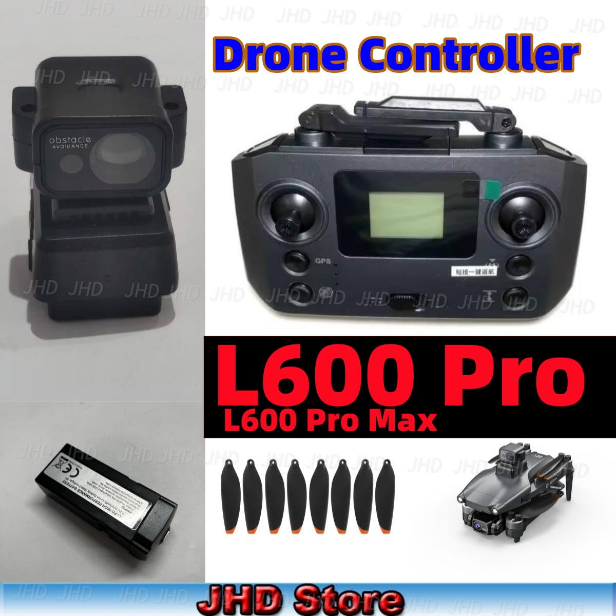 JHD L600 PRO Drone RC Quadcopt – Lyzrc Drone recenzja i cena