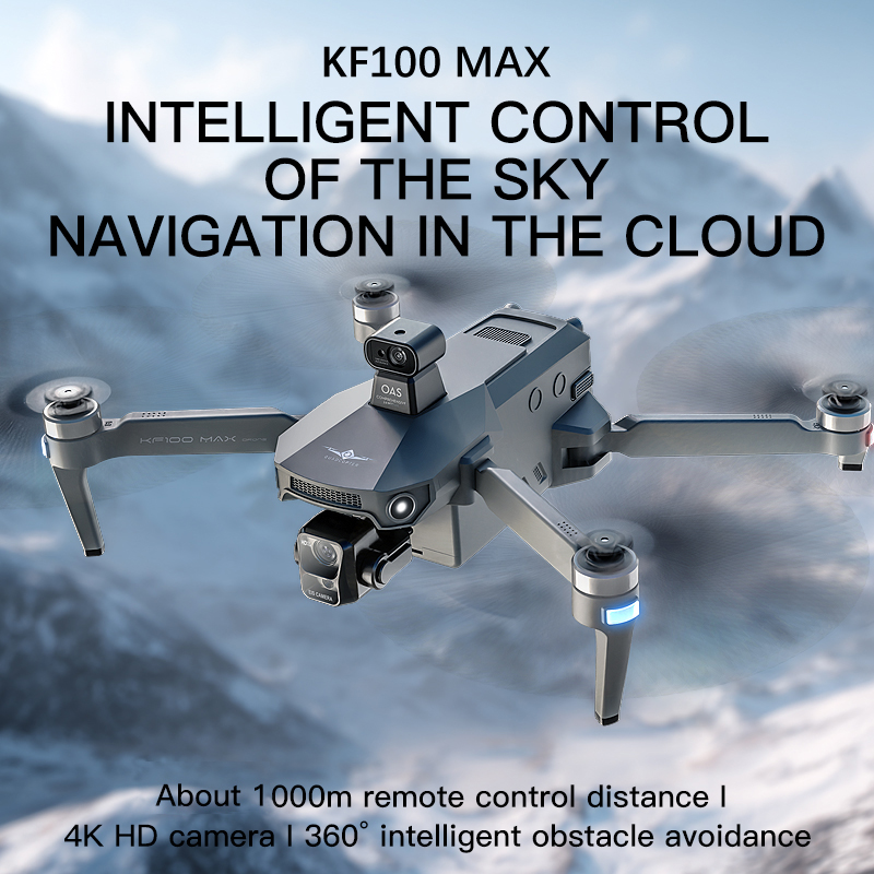 Dron GPS KF100 MAX Kamera 4K 3 – Drone Rc Cable recenzja i cena