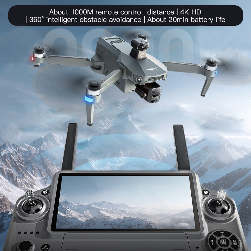 Dron GPS KF100 MAX Kamera 4K 3 – Drone Rc Cable recenzja i cena