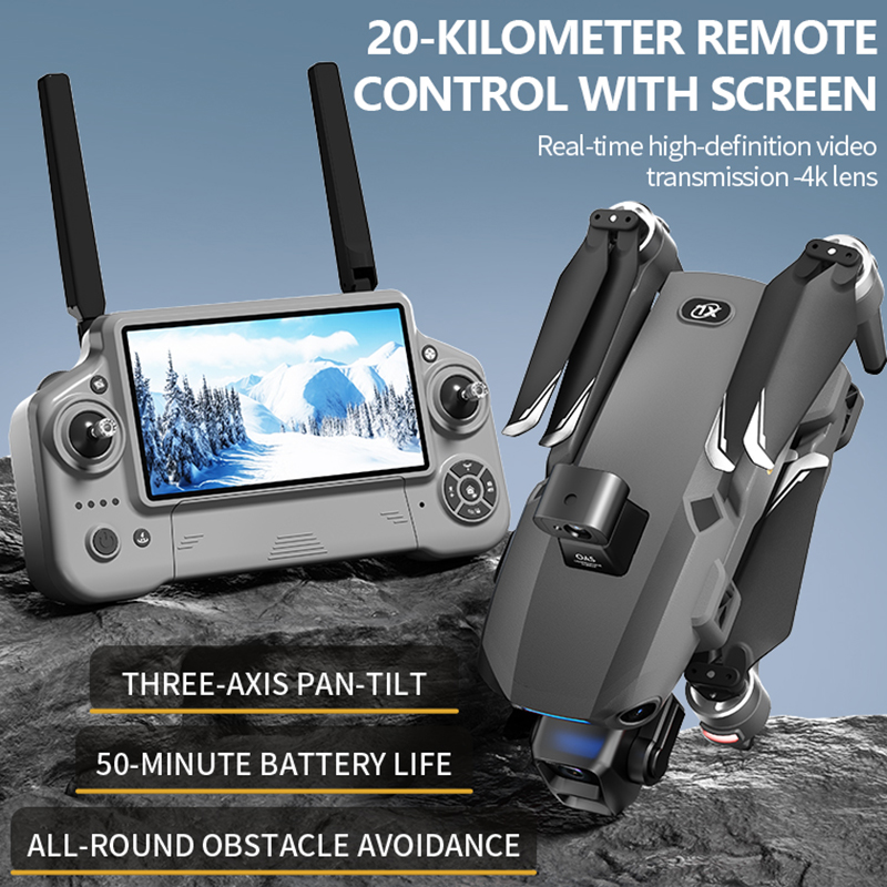 Nowy dron z podwójną kamerą 8K – Drone Rc Gps recenzja i cena