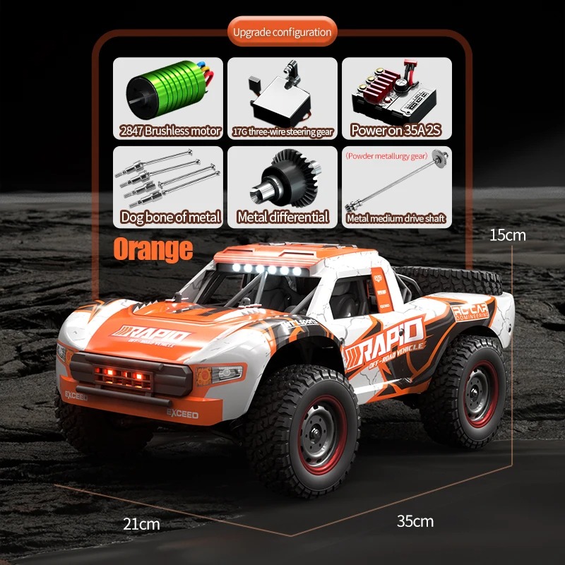 JJRC Q130 1:16 70KM/H 4WD RC C – Drone Vera Rc recenzja i cena