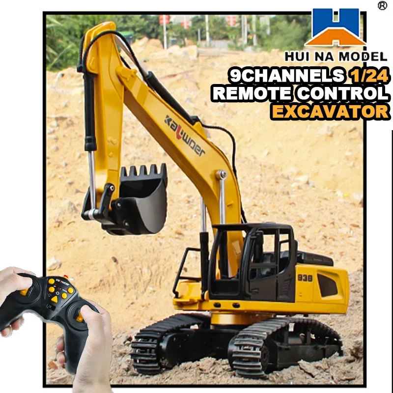 Huina Rc Excavator 1/24 9Ch Zd – Drone Vera Rc recenzja i cena