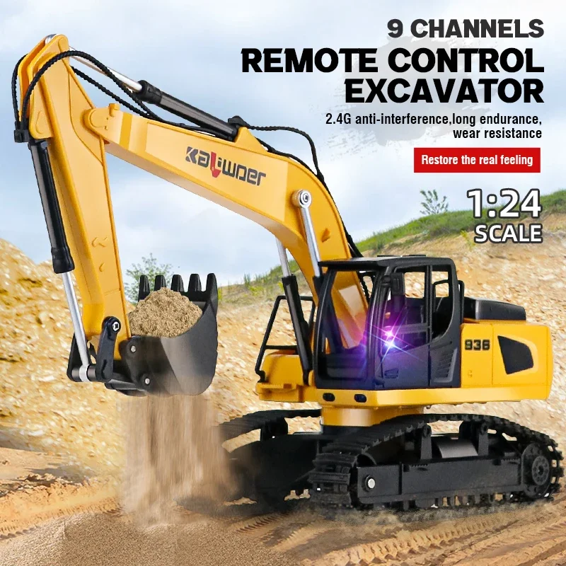 Huina Rc Excavator 1/24 9Ch Zd – Drone Vera Rc recenzja i cena