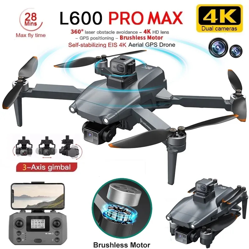 L600 PRO MAX GPS Drone Profesj – Drone Rc Gps recenzja i cena