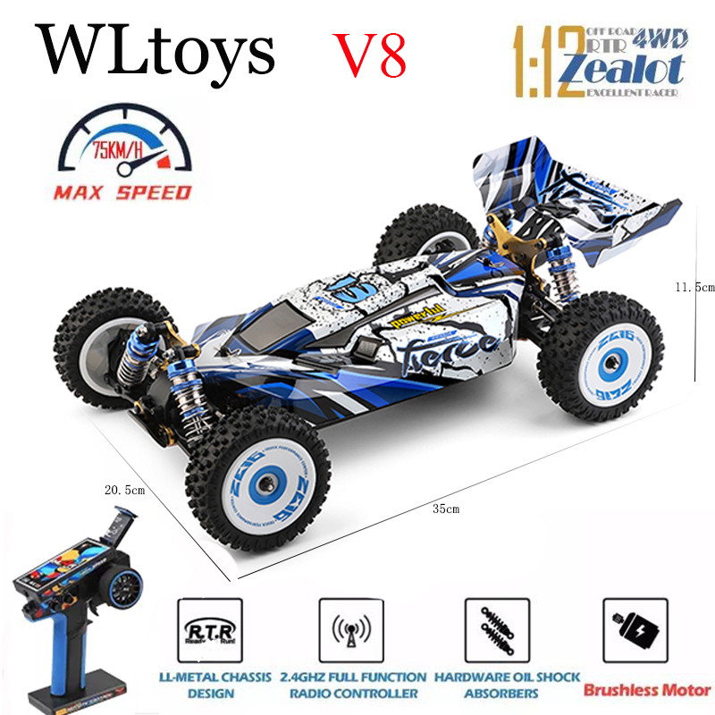 WLtoys 124017 124007   75KM/H  – Drone Vera Rc recenzja i cena