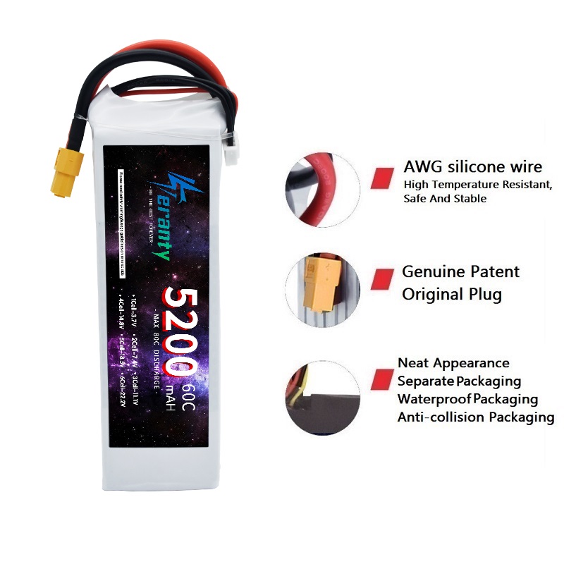 TERANTY 3S 5200MAH 60C bateria – Drone Avion Rc recenzja i cena