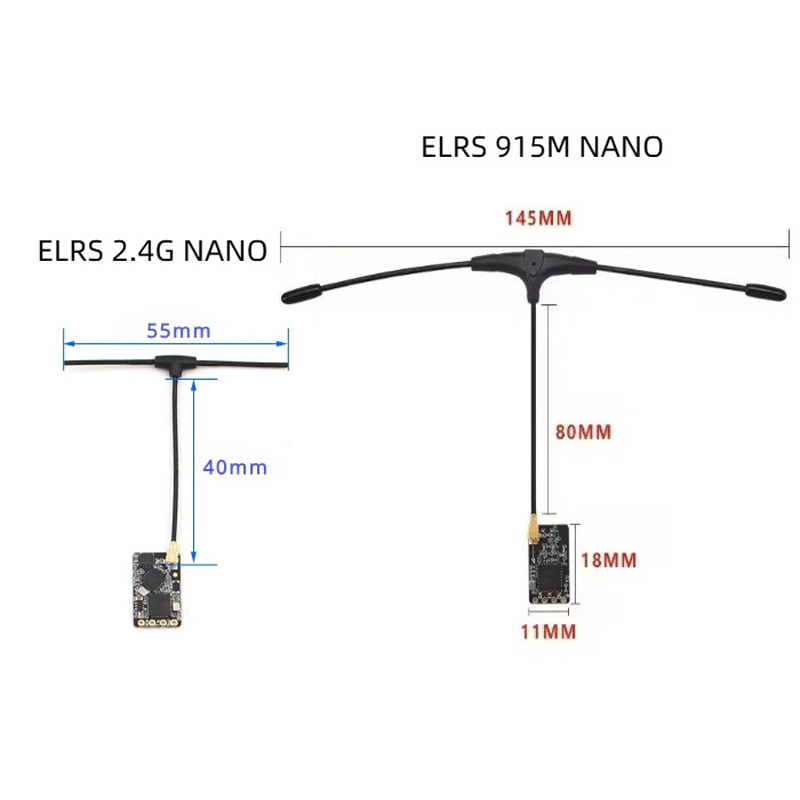 Antena typu T 915MHz 2.4GHz z  – Crossfire Receiver Rx recenzja i cena