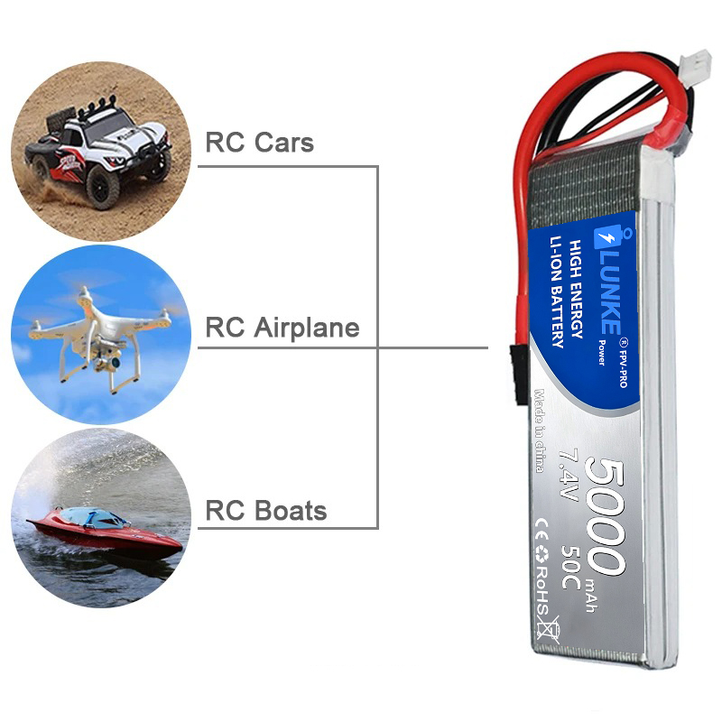 Bateria Lipo 2S 7.4V 5000mAh 5 – Drone Avion Rc recenzja i cena