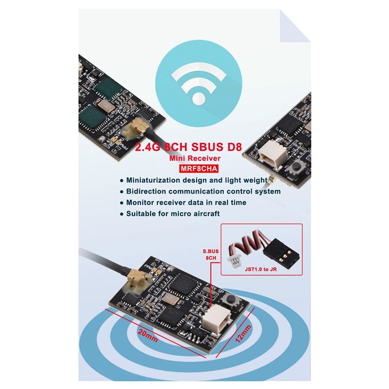 A29F-MRF8CHA 2.4G AGF Moduł od – Frsky Receiver Module recenzja i cena