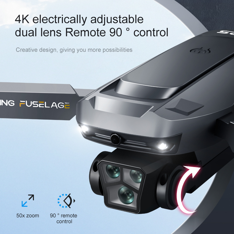 Dron K811MAX Quadcopter: Bezsz – Drone Rc Gps recenzja i cena