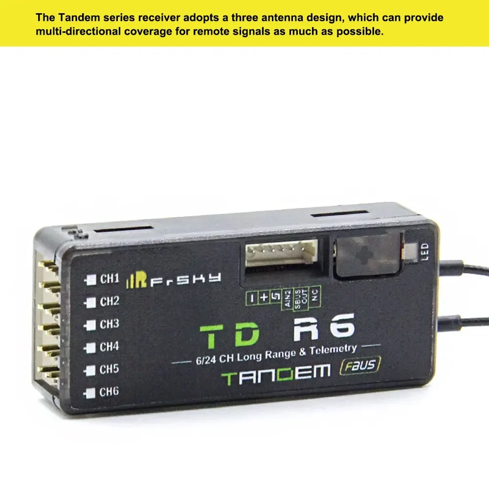Odbiornik FrSky TD R6 2.4G/900 – Frsky Receiver Module recenzja i cena